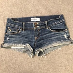 abercrombie kids jean shorts size 16